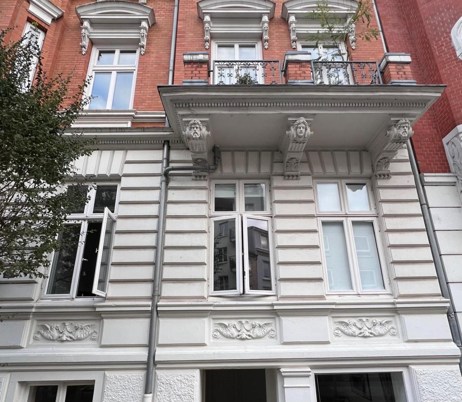 Charmante Souterrain Altbau Wohnung In Alsternaehe Hamburk Exteriér fotografie